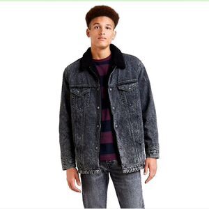 LEVIS LONG SHERPA TRUCKER JACKET